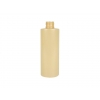 3 oz. Yellow Cylinder Round Squeezable 20-410 PET Opaque Plastic Bottle (Surplus Item) 50% OFF